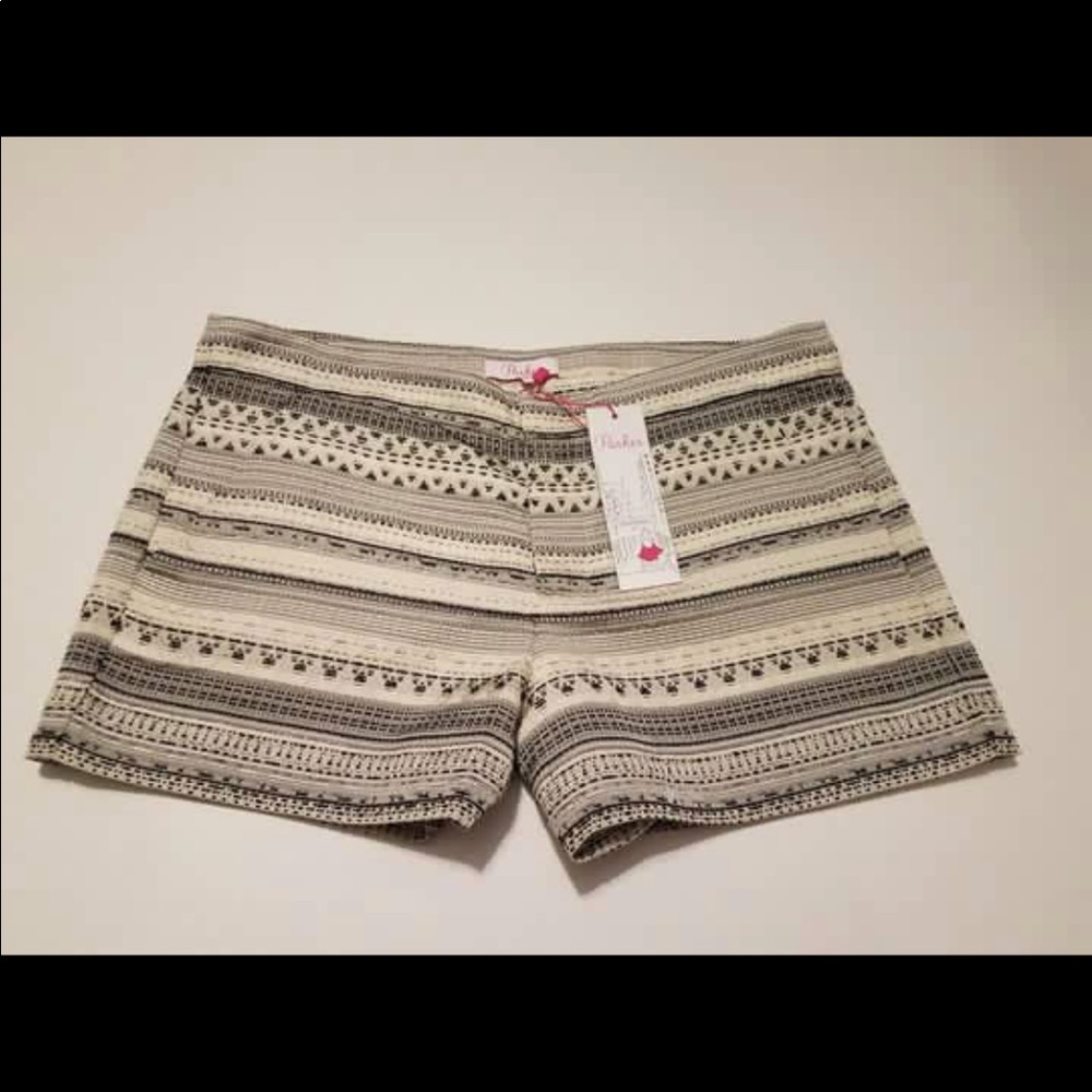Parker striped shorts size large